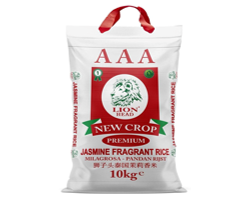 10kg Lion Head AAA Jasmine Fragrant Rice