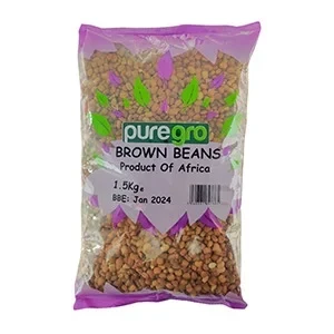 1.5kg Puregro Brown Beans