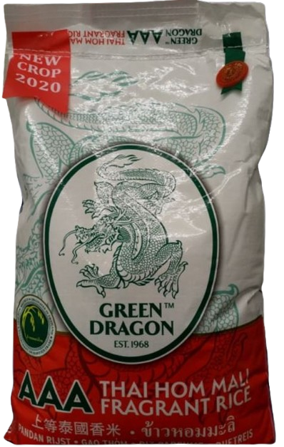 10kg Green Dragon AAA Fragrant Rice