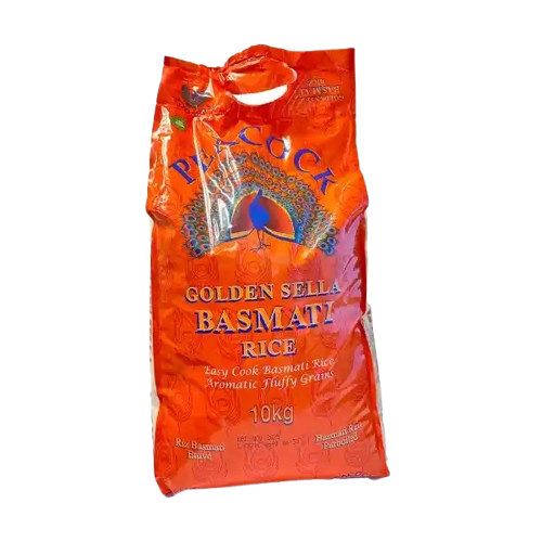 10kg Peacock Golden Sella Basmati