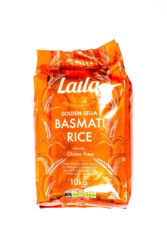 10kg Laila Golden Sella Basmati Rice