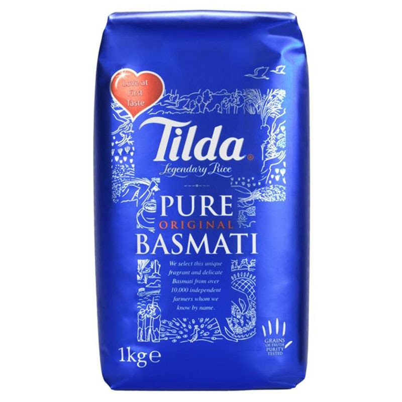 1kg Tilda Pure Basmati Rice