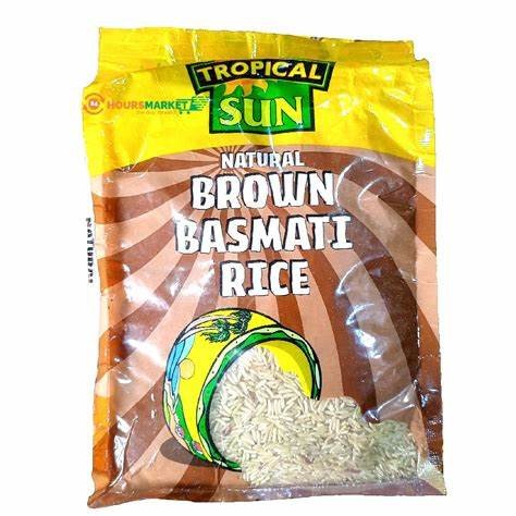 5kg Tropical Sun Brown Basmati Rice