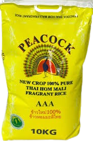 10kg Peacock AAA Fragrant Rice